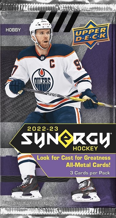 2022-23 Upper Deck Synergy Hockey Hobby Pack